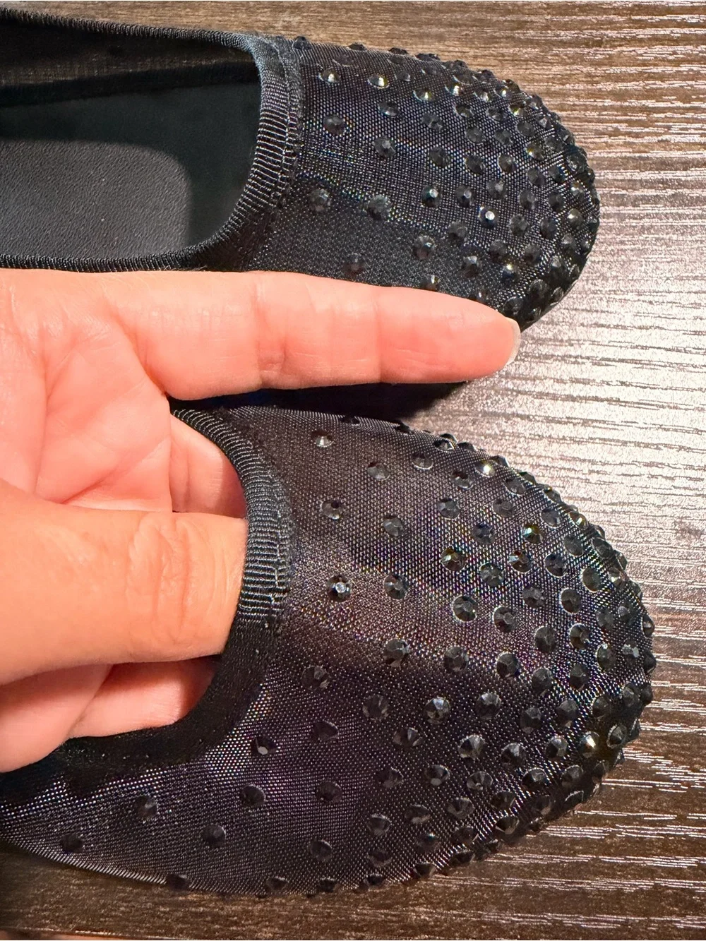art class Black Mary Jane Ballet Flats
